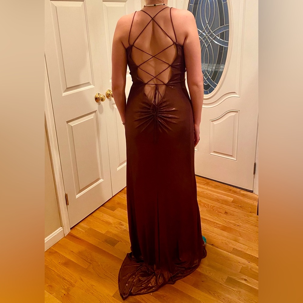 Sherri Hill Copper Gown
